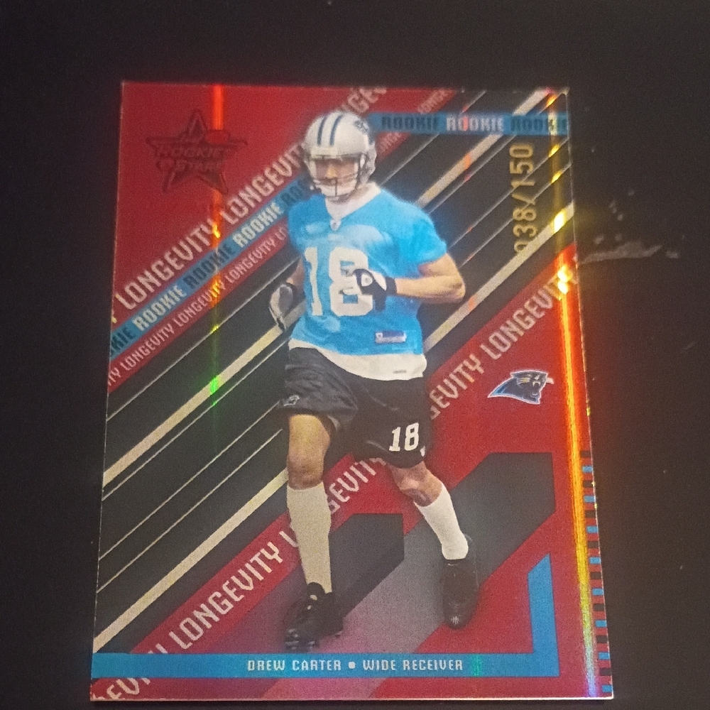 Drew Carter Rookie Card - Picture 5 of 11